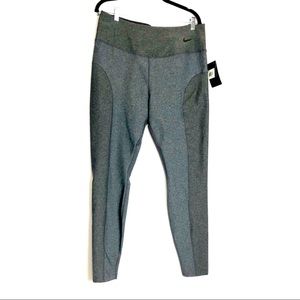 Nike Sculpt Hyper Dri Fit Active Gym Gray Pant. Size 2XL. Classy